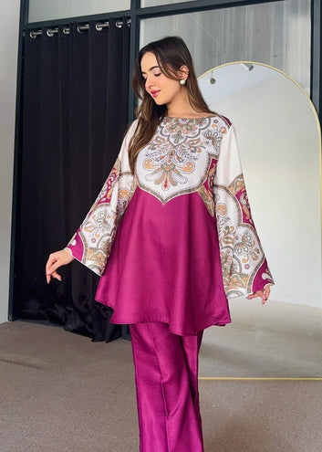 Pink Kurta Set